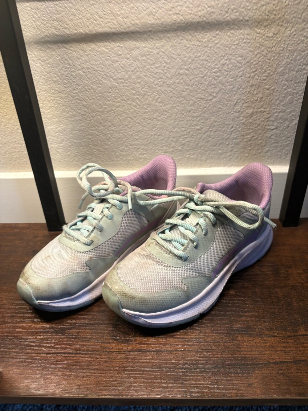 wonder nation Mint Green & Lavender Women's Athletic Sneakers - Picture 2 of 6